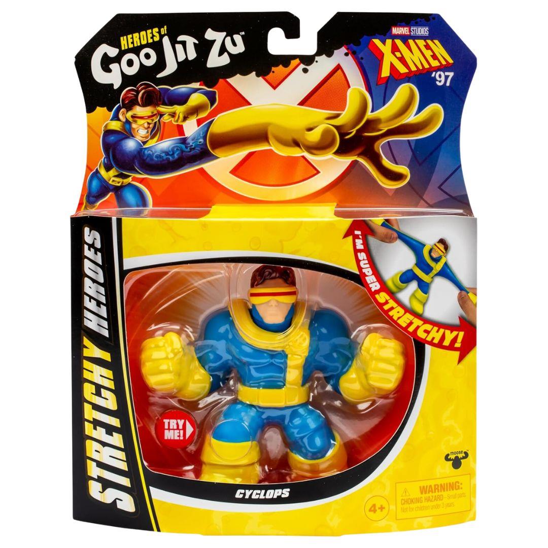 גו ג'יט זו X אקס-מן - דמות נמתחת - סטרץ' Cyclops סייקלופ - Goo Jiz Zu X X-men גו ג'יט זו X אקס-מן - דמות נמתחת - סטרץ' Cyclops סייקלופ - Goo Jiz Zu X X-men