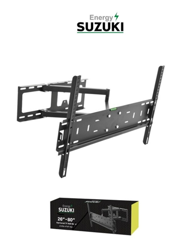 זרוע 4 תנועות למסכים 26-80 אינץ'