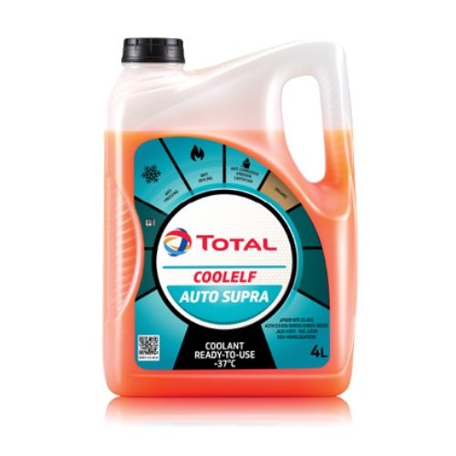 נוזל קירור לרכב 5 ליטר  AUTO SUPRA COOLELF מבית TOTAL