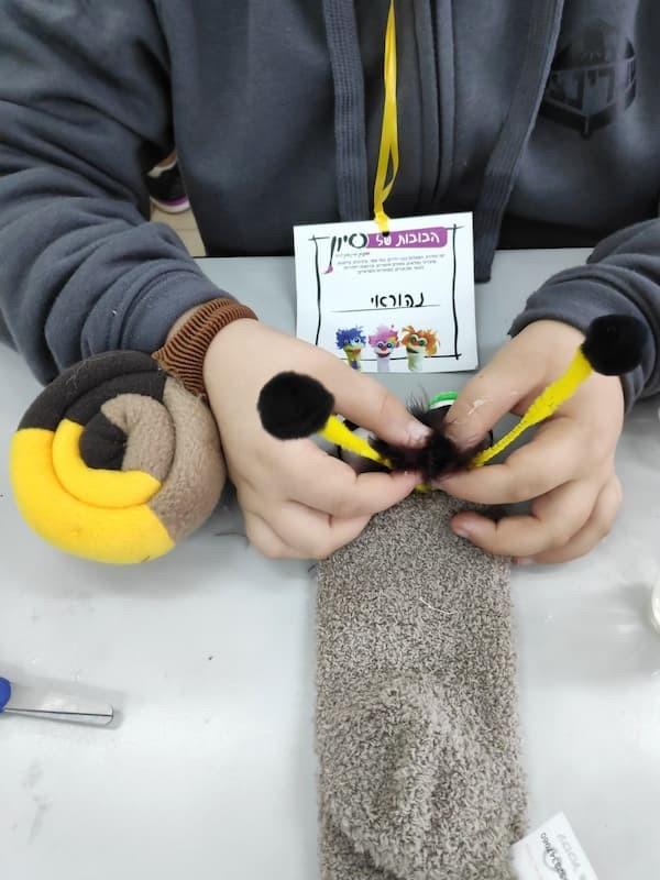 ערכת יצירה - בובת שבלול ערכת יצירה - בובת שבלול