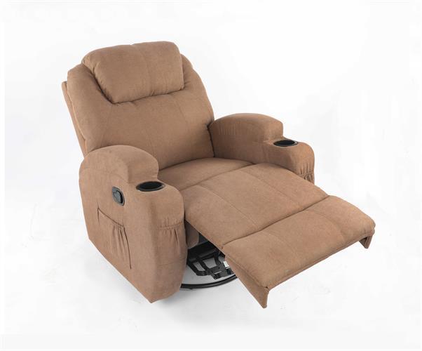 כורסאת טלוויזיה מתנדנדת מעוצבת יוקרתית דגם פרו צבע חום כורסאת טלוויזיה מתנדנדת מעוצבת יוקרתית דגם פרו צבע חום