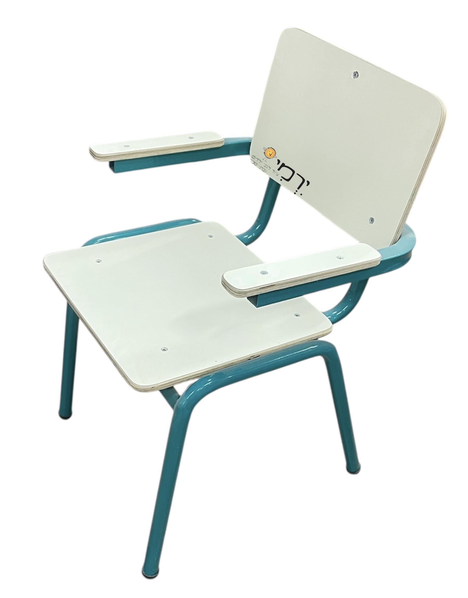 כיסא רגל מתכת עם ידית