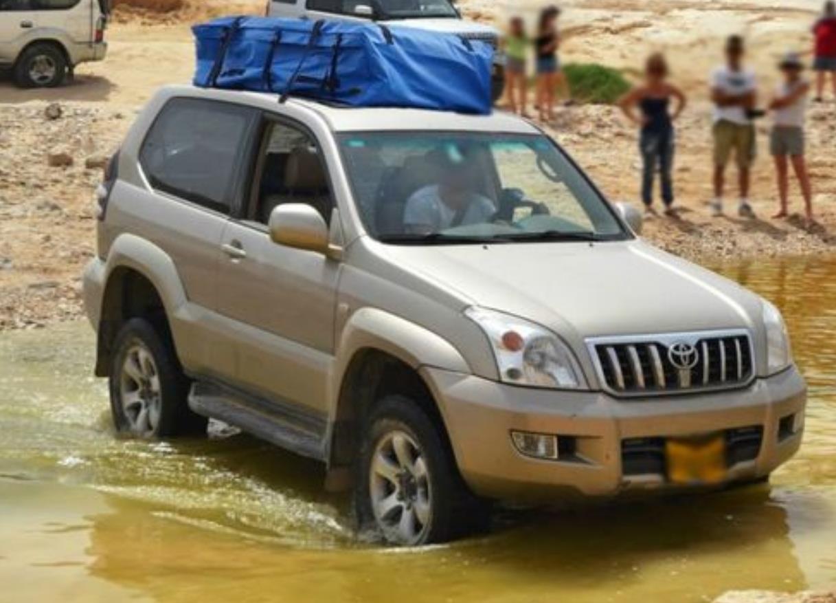 תיק גג צימידאן לגג הרכב שמשונית 490 ליטר חדש  צבע כחול קמפינג לייף