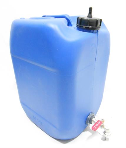 WATER-TANK-WITH-FAUCET-30-LITERS-BLUE-COLOR-MADE-IN-ISRAEL