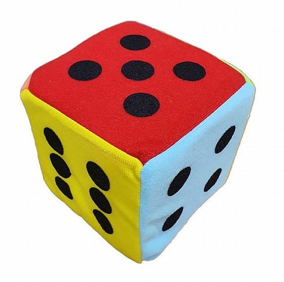 קוביית בד מספרים 15 ס״מ