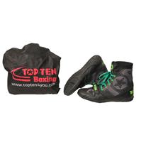 נעלי אגרוף TOP TEN black/GREEN