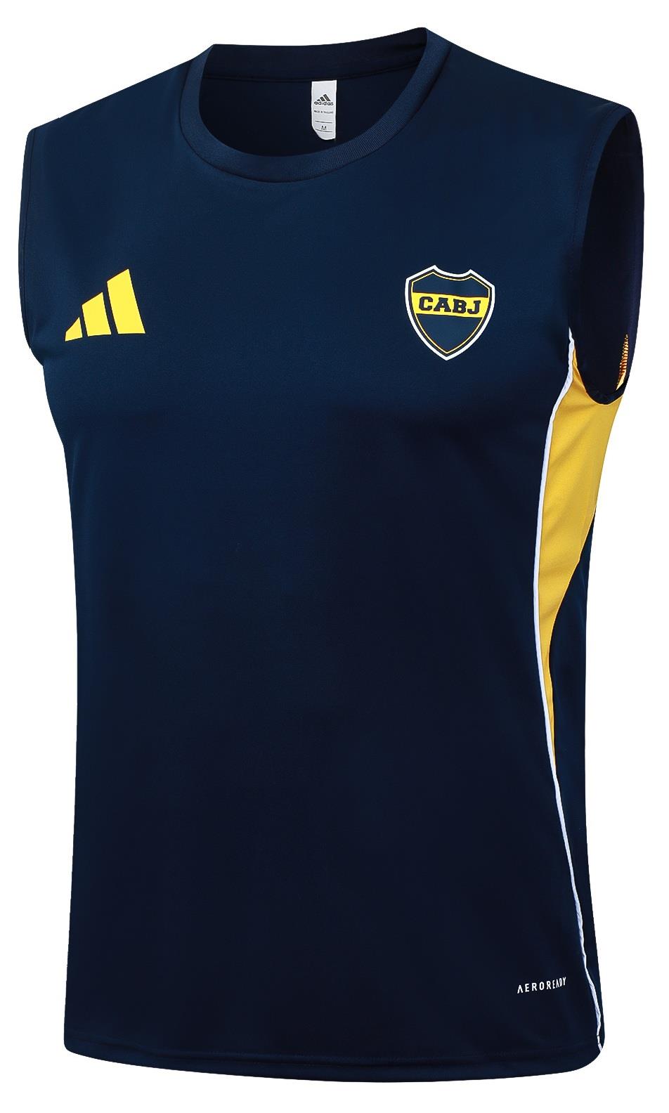 בוקה ג'וניורס גופיית ספורט כחולה