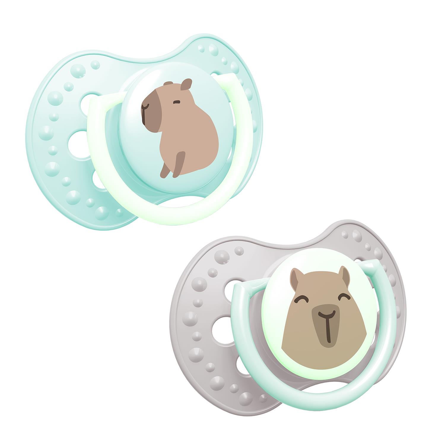 סט מוצצי לאבי מהדורת קפיבארה 6-18 בנים