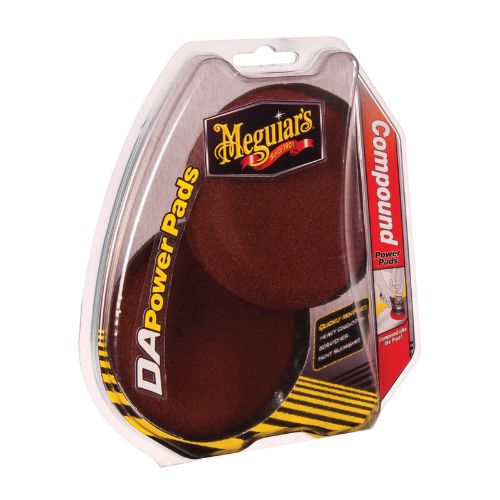 סט פדים בורדו לראש מקדחת DA פוליש ווקס - DA POWER POLISHING PADS KIT מבית MEGUIAR'S