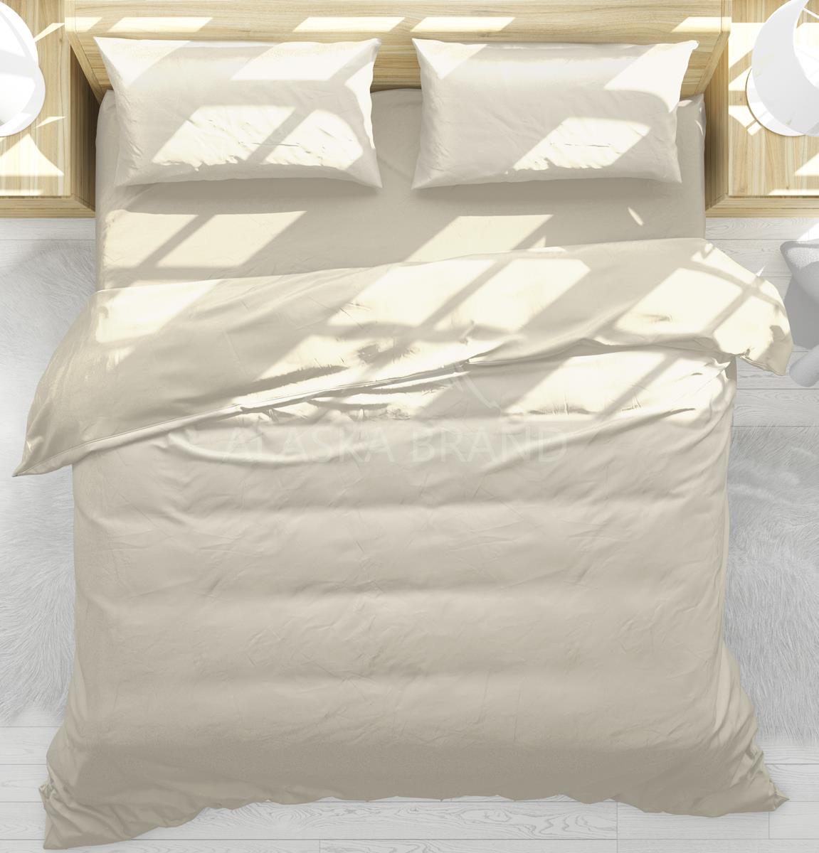 מצעים בתפזורת להרכבה 100% כותנה - קרם-שמנת