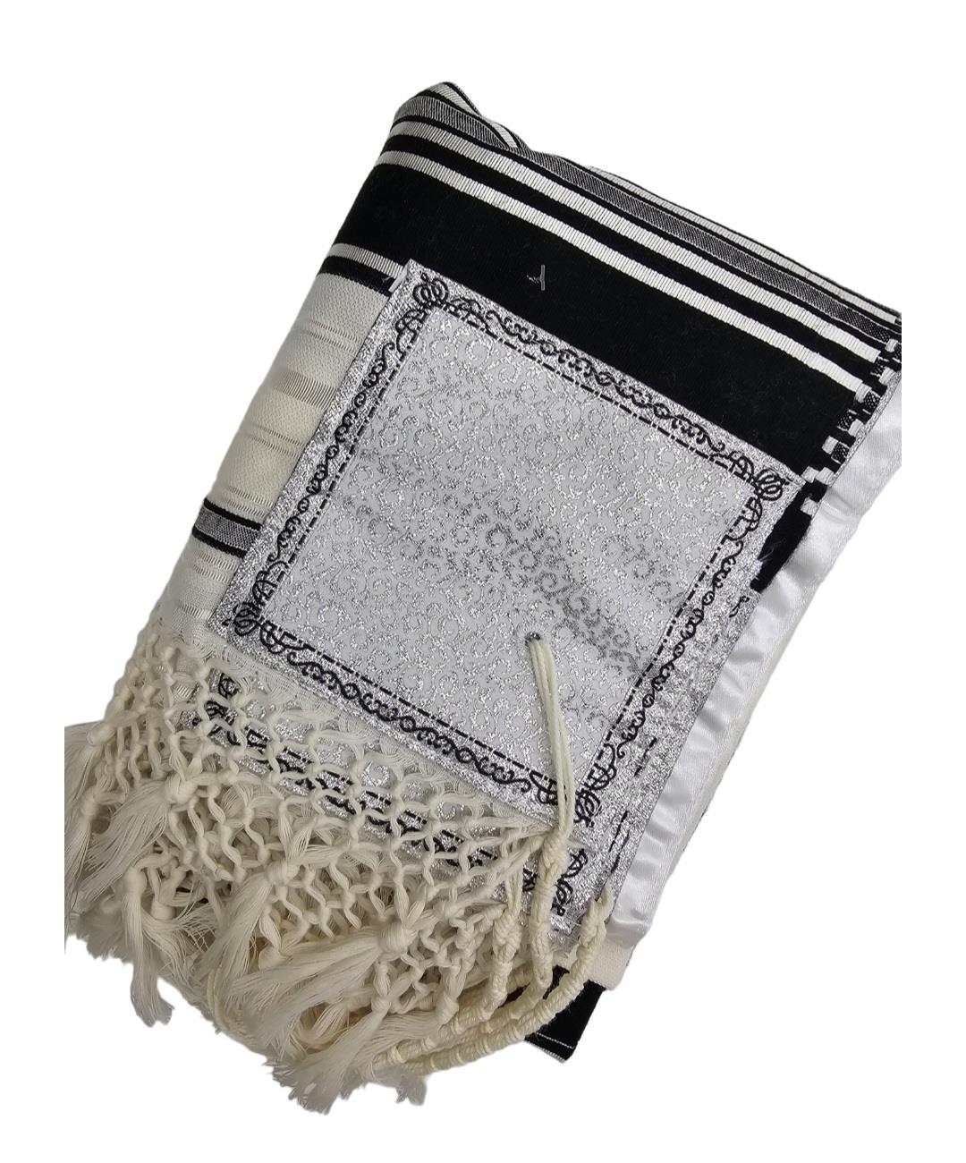 טלית גדול צמר - תמני - עמרנייה טלית גדול צמר - תמני - עמרנייה