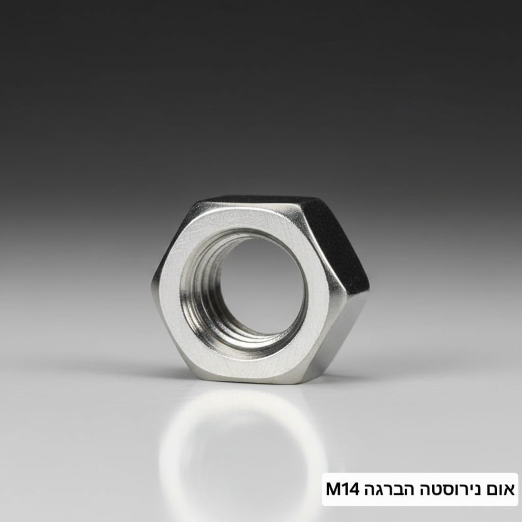 אום נירוסטה הברגה M14 קמפינג לייף