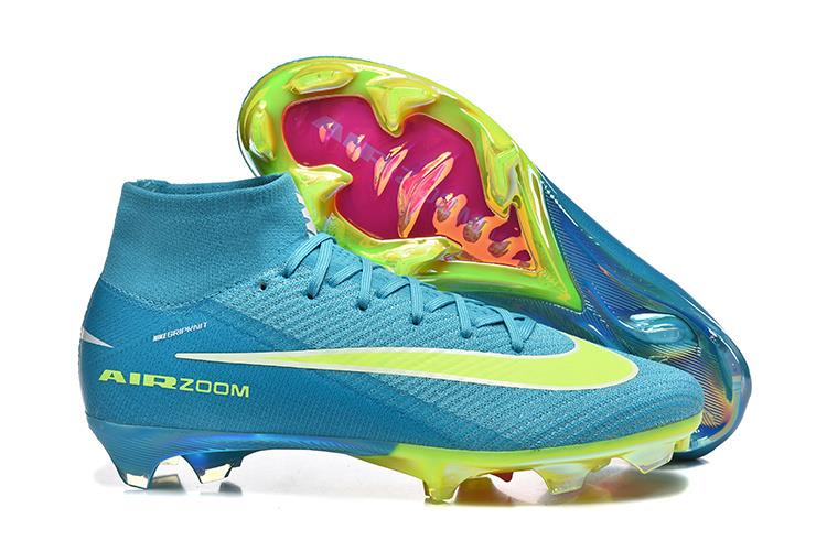 נעלי כדורגל Nike Air Zoom Mercurial Elite FG טורקיז צהוב