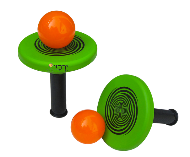 זוג מטקות בלאנס + 2 כדורים