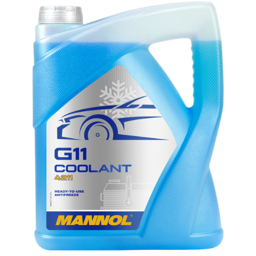 נוזל קירור לרכב דגם G11 COOLANT 4211 מבית MANNOL