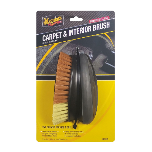 מברשת לניקוי שטיחים, מושבים ופנים הרכב - ALL SURFACE INTERIOR BRUSH מבית MEGUIAR'S