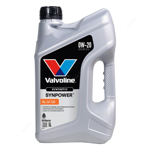 שמן מנוע לרכב 5 ליטר 0W-20 SYNTHETIC מבית VALVOLINE