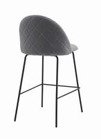 כסא בר מעוצב דגם דנמרק צבע אפור