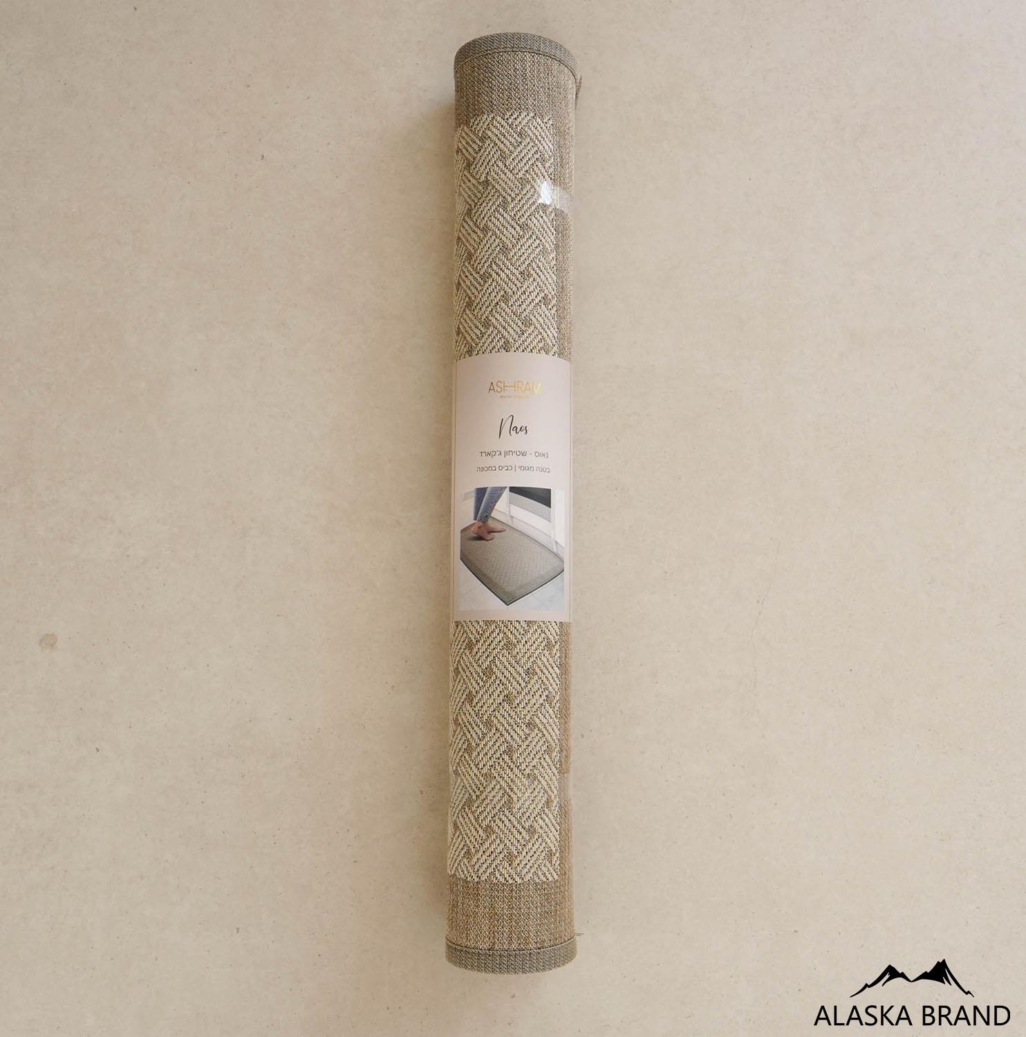 שטיח מטבח איכותי בתוספת גומי בתחתית דגם - נאוס בג' (מתנקה בקלות!) שטיח מטבח איכותי בתוספת גומי בתחתית דגם - נאוס בג' (מתנקה בקלות!)