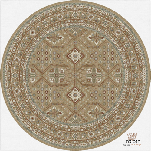 שטיח וינטג" עגול דגם  אדלינה 09