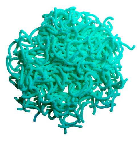 תוספת למשחק סנסורי נודלס – קופסה עגולה 50 גרם – צבעים לבחירה