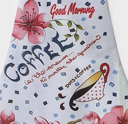 סינר סיליקון איכותי דגם - Coffee