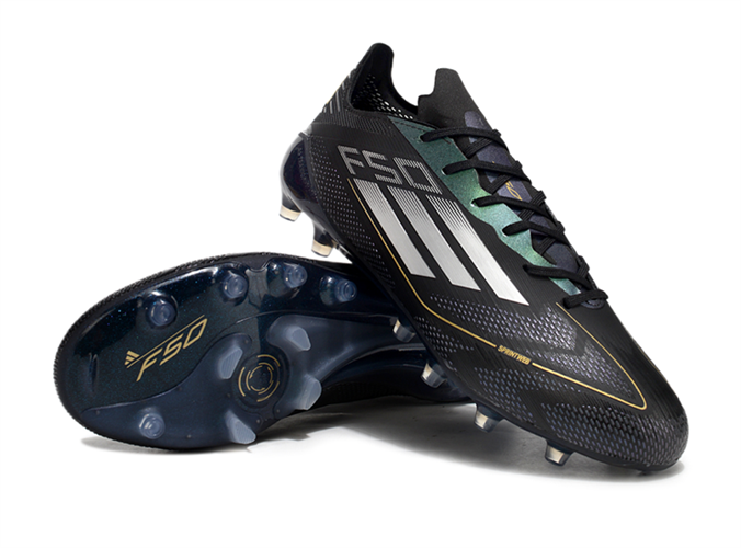 נעלי כדורגל אדידס Adidas F50 Elite FG שחור אפור