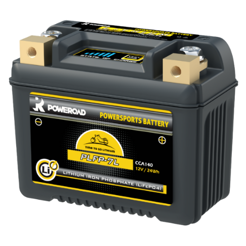 מצבר ליתיום לאופנועים וקטנועים PLFP-7L מבית POWEROAD