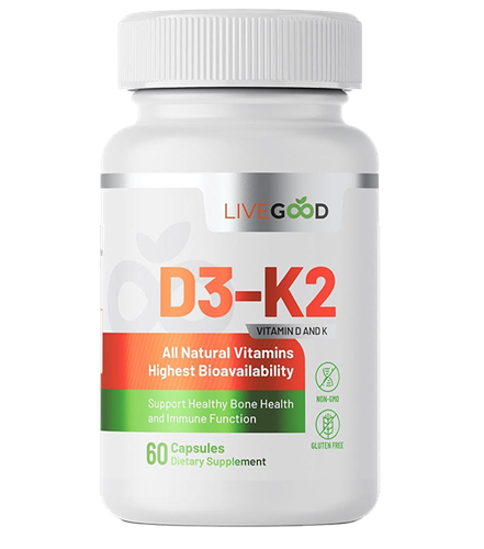 ויטמין D3 + K2 - נוסחה מנצחת לעצמות שלכם