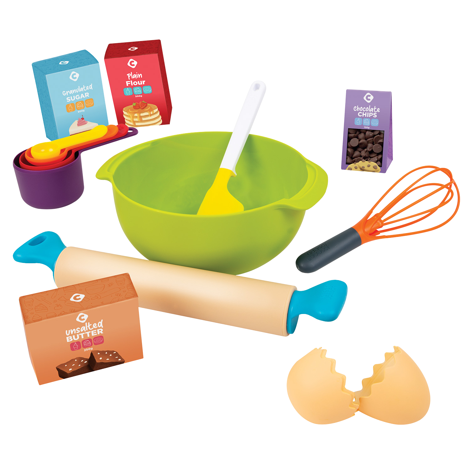 ערכת אפייה Bake של Joseph Joseph | ערכת כלי אפייה לילדים גילאי 3+