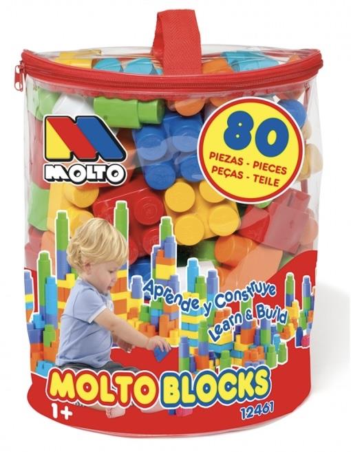 קוביות בנייה מולטו 80 חלקים