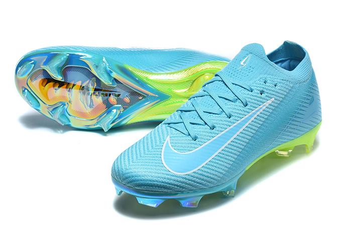 נעלי כדורגל Nike Air Zoom Mercurial Elite FG כחול ירוק