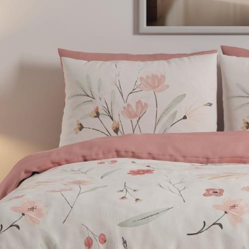 סט מצעים 100% כותנה 180X200 דגם - אמנדה