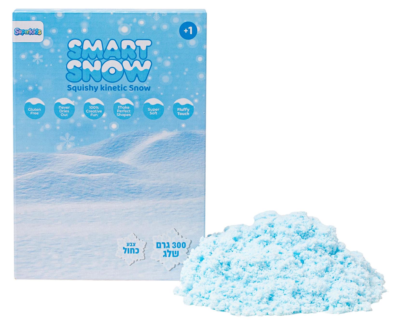 בצק שלג סנסורי – אריזת 300 גרם - מגוון צבעים לבחירה