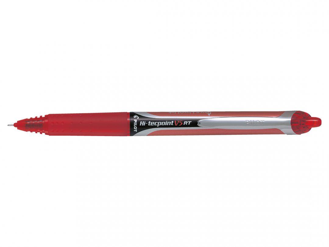 עט רולר פיילוט עם לחצן Pilot Hi Tecpoint V5 Grip RT 0.5mm