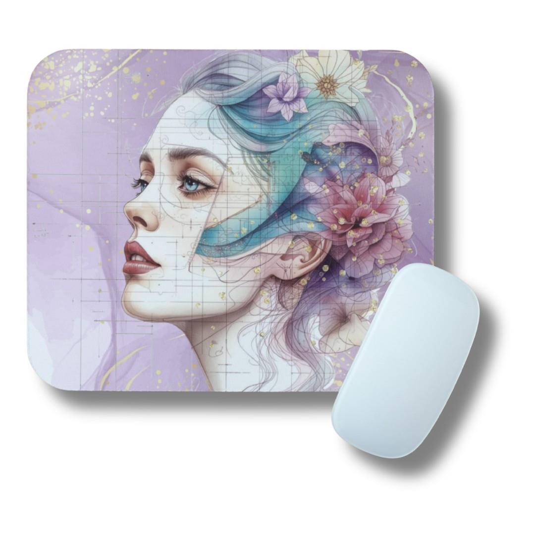 משטח לעכבר יוקרתי, מתנה לסוף שנה למורה, עיצוב שולחן עבודה לנשים, פד לעכבר מקולקציית Blueprint, מתנה לאישה. משטח לעכבר יוקרתי, מתנה לסוף שנה למורה, עיצוב שולחן עבודה לנשים, פד לעכבר מקולקציית Blueprint, מתנה לאישה.