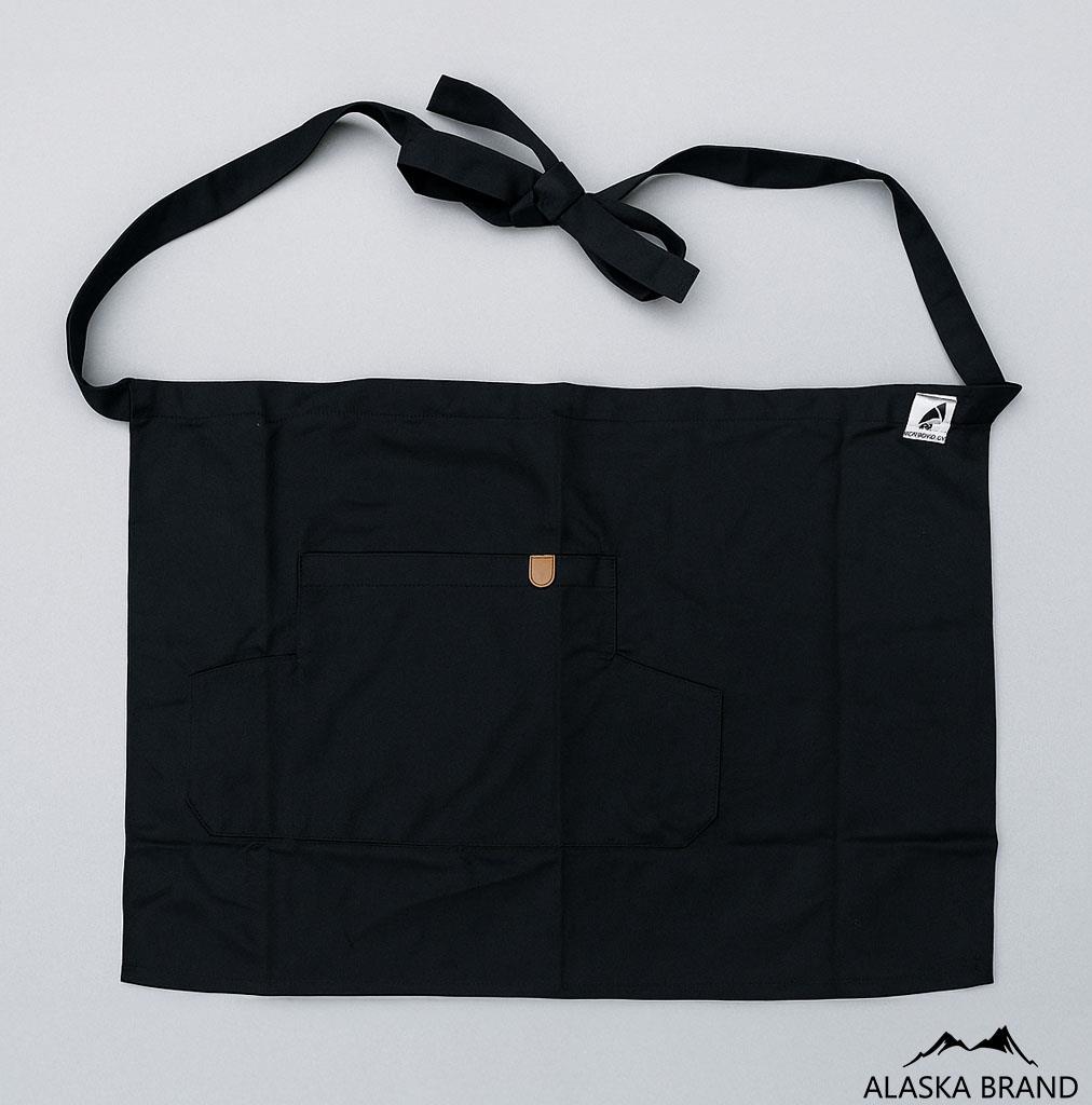 חצי סינר - סינר מותן שחור עם כיס לטאבלט | אפשרות להוסיף רקמה אישית חצי סינר - סינר מותן שחור עם כיס לטאבלט | אפשרות להוסיף רקמה אישית