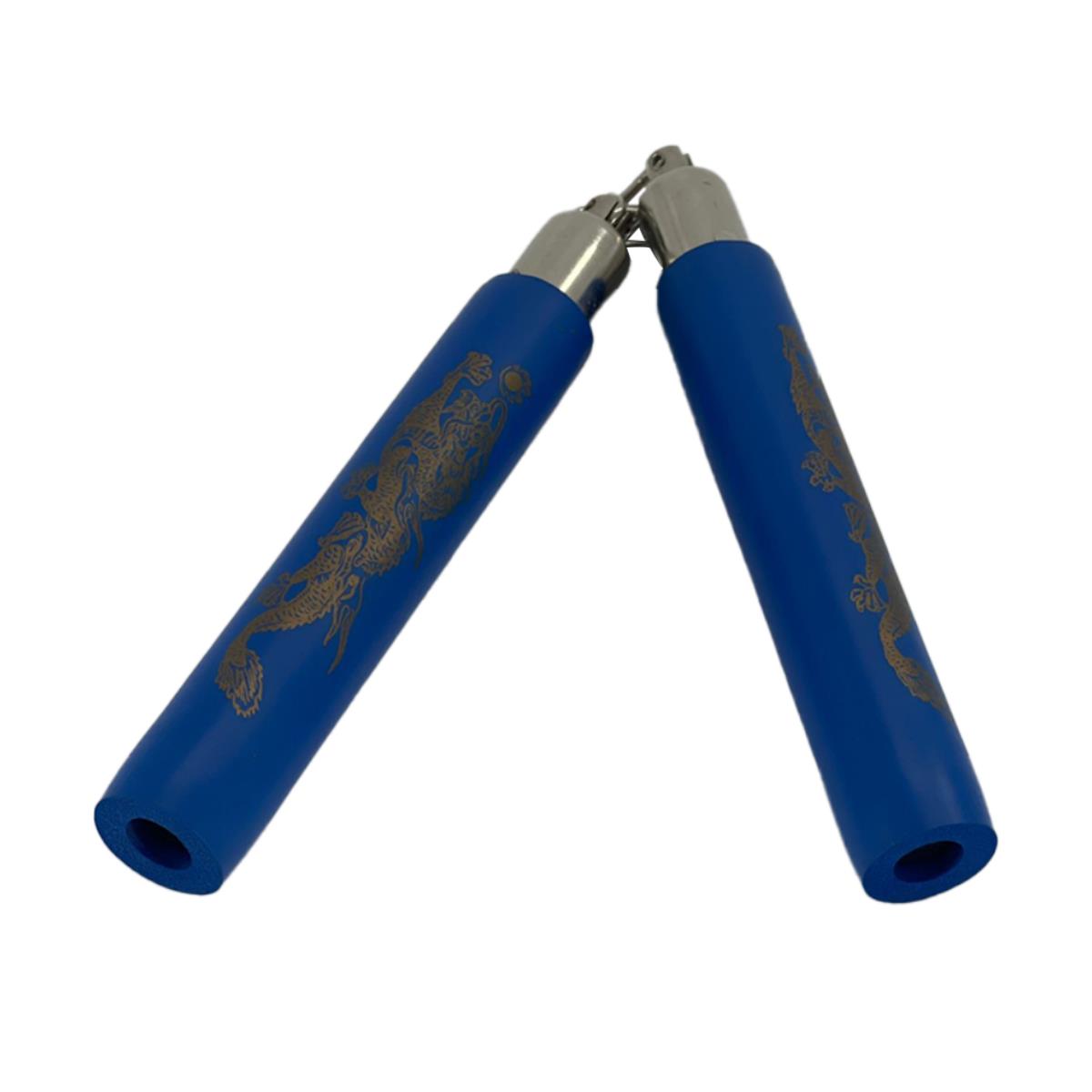 מקלות מאמן Nunchaku chain כחול