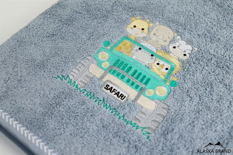 מגבת ילדים 100% כותנה דגם KIDS | מבחר דוגמאות וצבעים