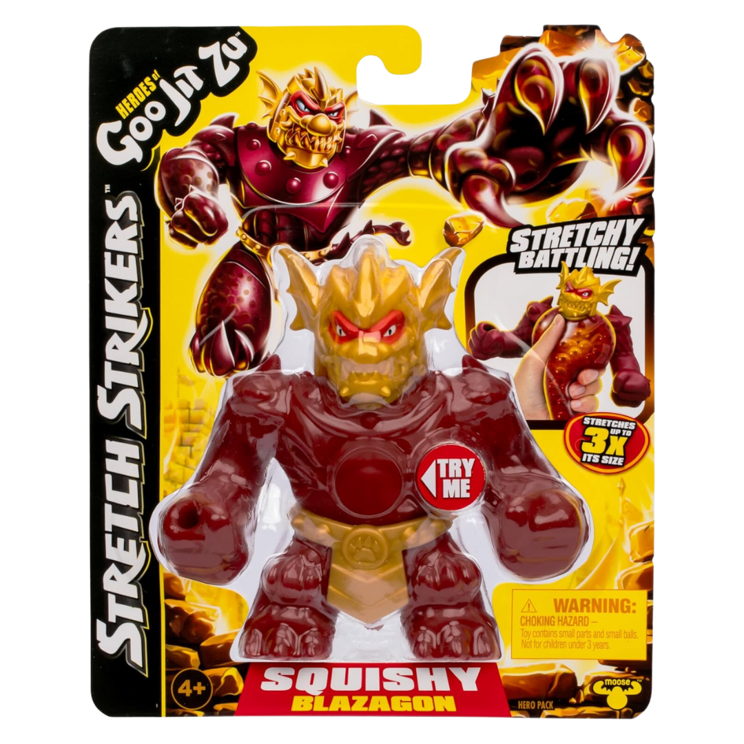 גו ג'יט זו - דמות נמתחת סטרייקר - סטרץ' Strech Strikers בלאזאגון - Goo Jit Zu גו ג'יט זו - דמות נמתחת סטרייקר - סטרץ' Strech Strikers בלאזאגון - Goo Jit Zu
