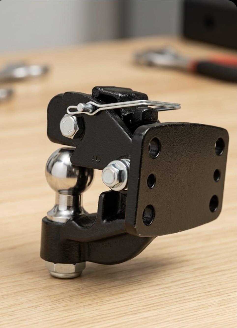 וו גרירה משולב תפוח גרירה 50 MM עם ברגים קמפינג לייף