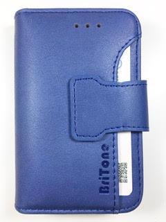 מגן ספר BriTone לנוקיה NOKIA C2 בצבע כחול