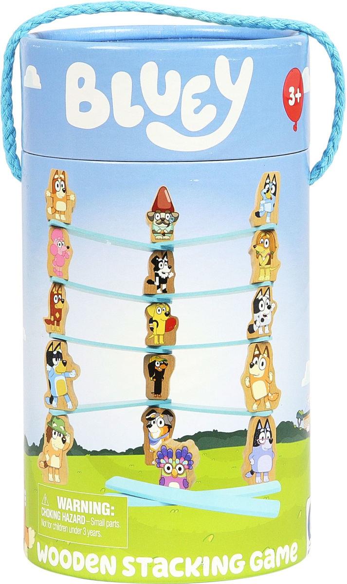 בלואי וחברים Bluey משחק אל תפיל את המגדל מעץ