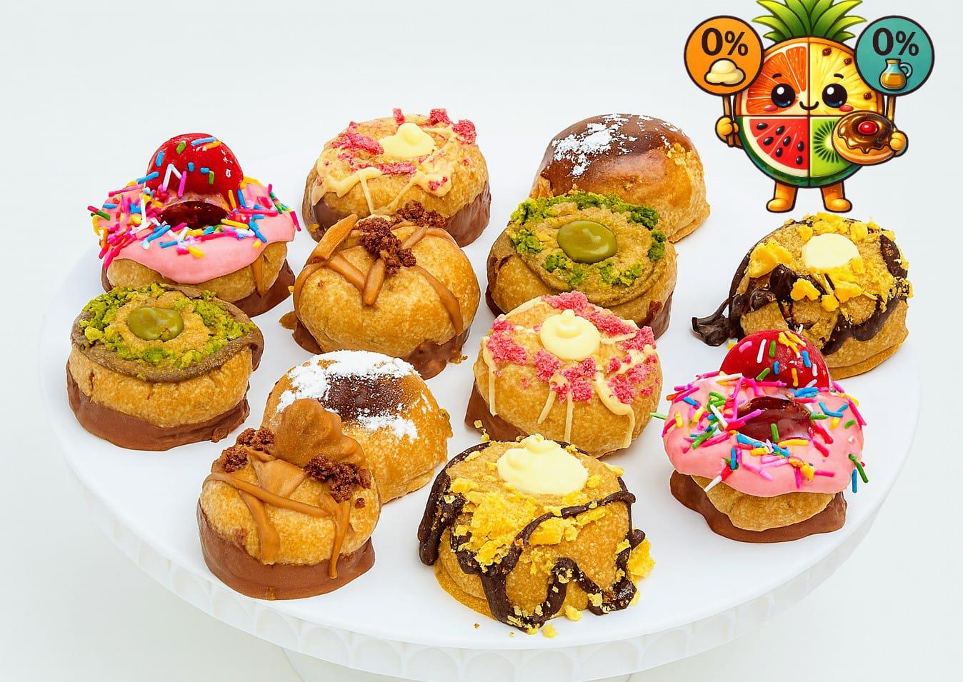 סופגניות 0% בצק 100% חשק L