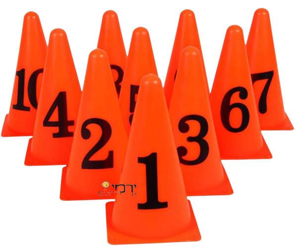 סט קונוס 1-10 איכותי