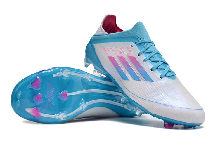 נעלי כדורגל אדידס Adidas F50 Elite II תכלת לבן