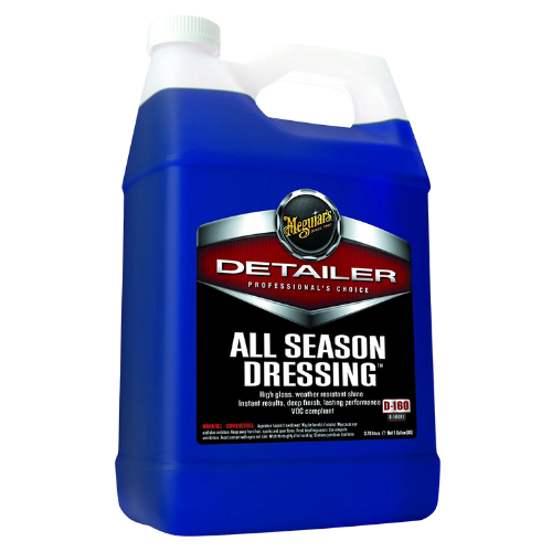 דיטיילר מבריק גומי ופלסטיק חיצוני - ALL SEASON DRESSING מבית MEGUIAR'S
