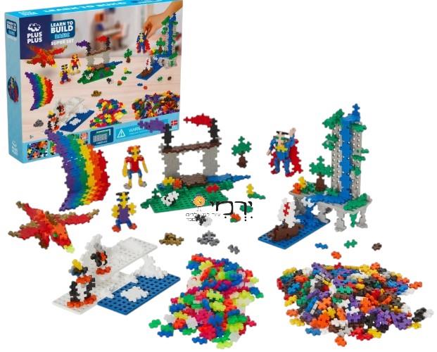 פלוס פלוס 1200 חלקים צבעוניים +משטחים