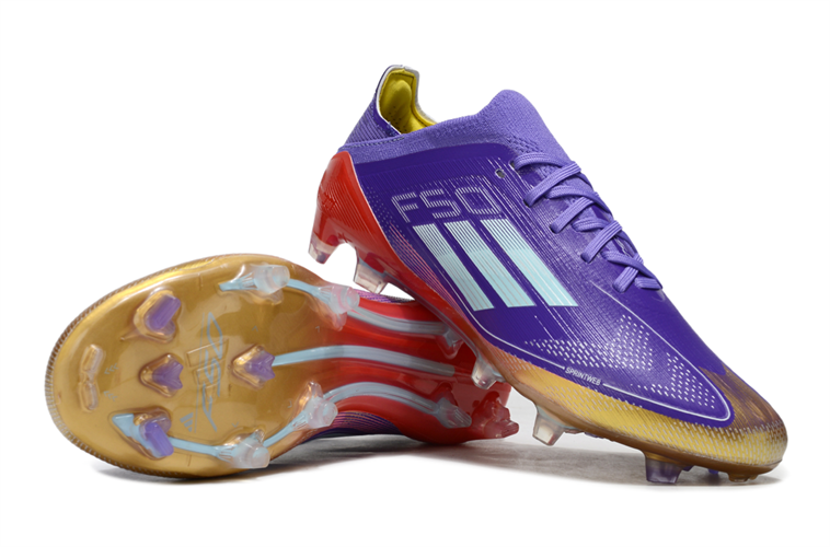 נעלי כדורגל אדידס Adidas F50 Elite FG סגול זהב
