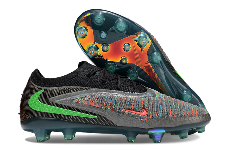 נעלי כדורגל Nike Air Zoom Mercurial Elite FG אפור שחור